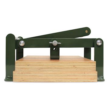Open in modal - Woodzilla Hand Lino Press - Dark Green, 5-7/8" x 8-1/4"