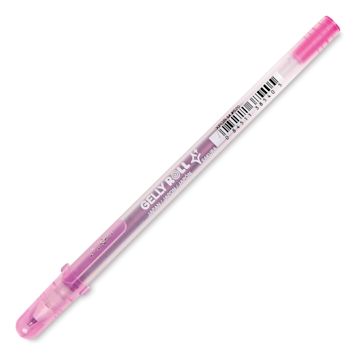 Open in modal - Sakura Gelly Roll Gold-Silver Shadow Pen - Silver/Pink, Bold