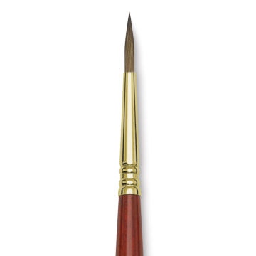 Blick Master Kolinsky Sable Brush - Round, Long Handle, Size 4