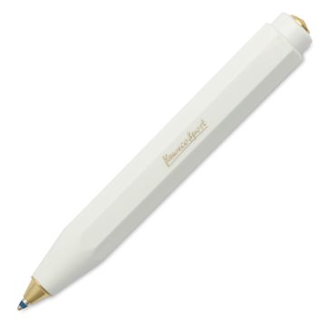 Open in modal - Kaweco Classic Sport Ballpoint Pen - White, Blue Ink
