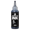 Holbein Acrylic Ink - Lamp Black, 100 ml