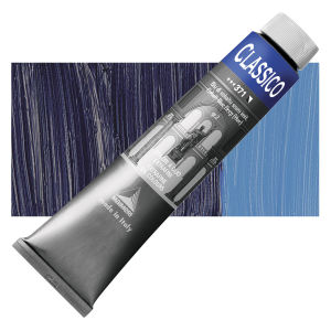 Maimeri Classico Oil Color - Cobalt Blue Deep (Hue), 200 ml tube