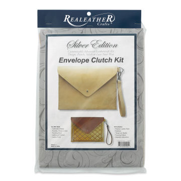 Realeather Leather Envelope Clutch Kit, front of the packaging