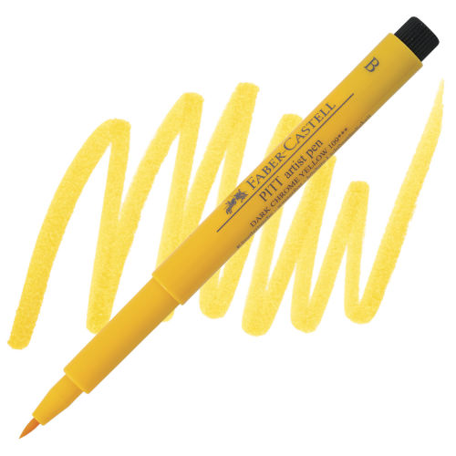 Faber Castell Pitt Artist Brush Pen - Cadmium Yellow