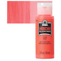 FolkArt Multi-Surface Neon Blacklight Acrylic Paint - Red, 2 oz, Bottle