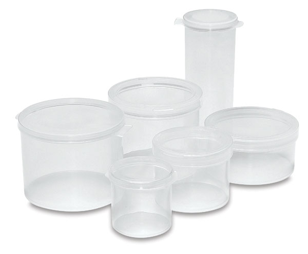 LaCons Flip Top Hinged Lid Containers | BLICK Art Materials