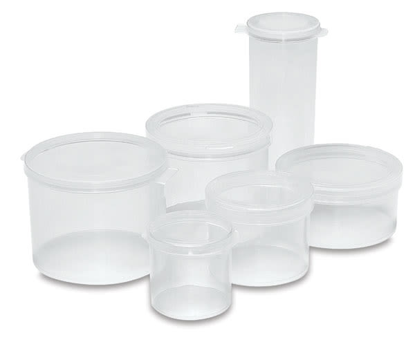 LaCons Flip Top Hinged Lid Containers BLICK Art Materials