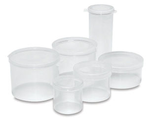 LaCons Flip Top Hinged Lid Containers
