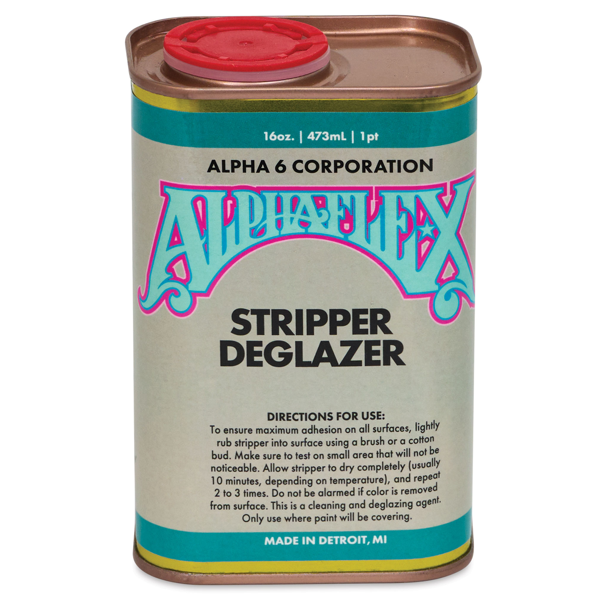 Alpha6 AlphaFlex Leather and Fabric Stripper Deglazer