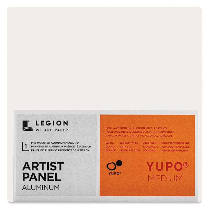 Legion Yupo Aluminum Artist Panels BLICK Art Materials