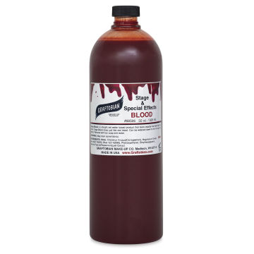 Graftobian Stage Blood - Front of 32 oz. bottle