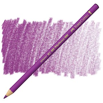 Open in modal - Faber-Castell Polychromos Pencil - Crimson pencil and swatch