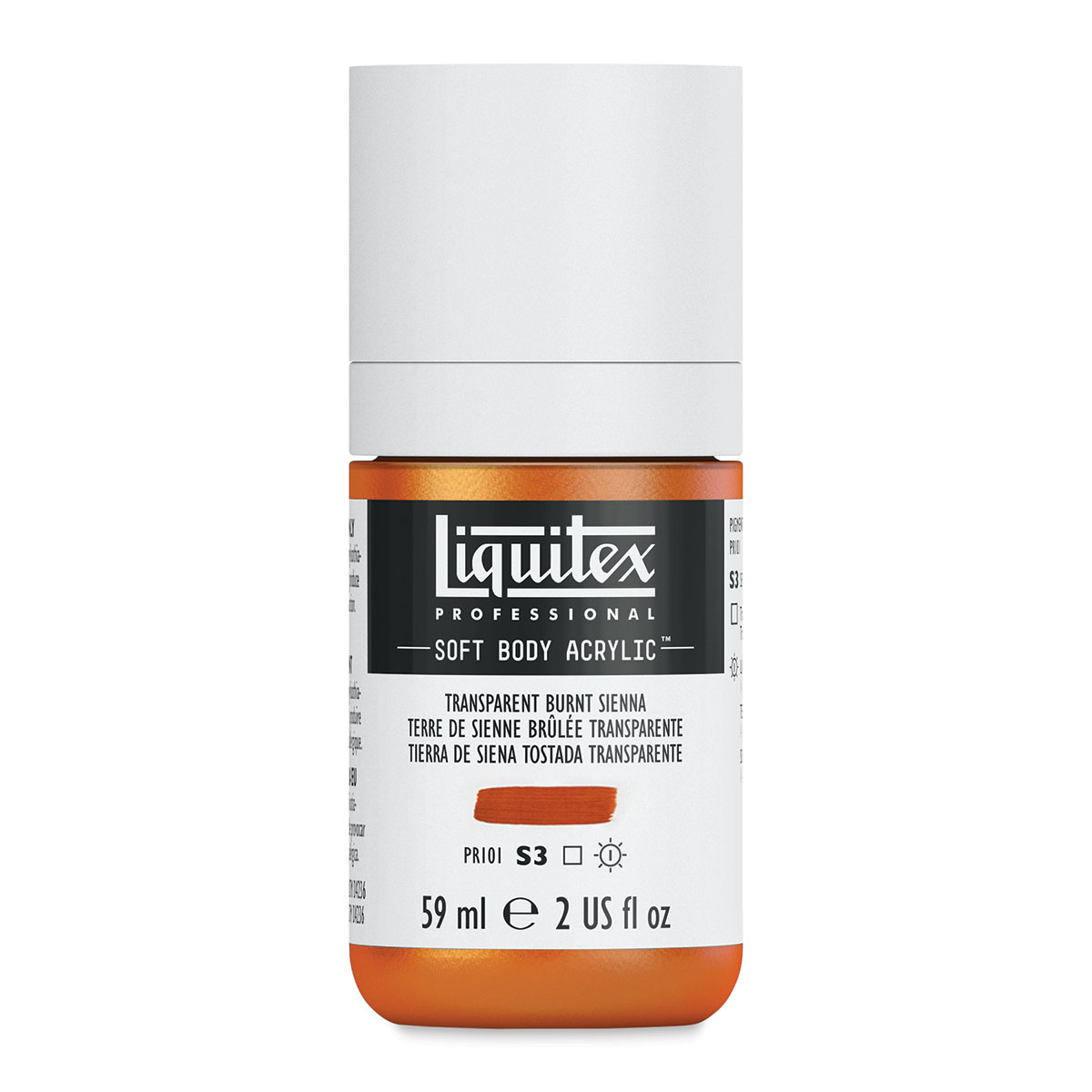 Liquitex Heavy Body Acrylic 2oz Transparent Raw Sienna