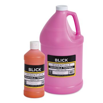 Open in modal - Blick Washable Tempera Paint Sizes