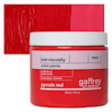 Gaffrey Art Material Standard Body Acrylic Paint - Pyrrole Red, 473 ml jar