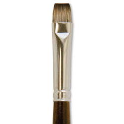Silver Brush Monza Synthetic Mongoose Artist Brush - Short Bright, Size 10