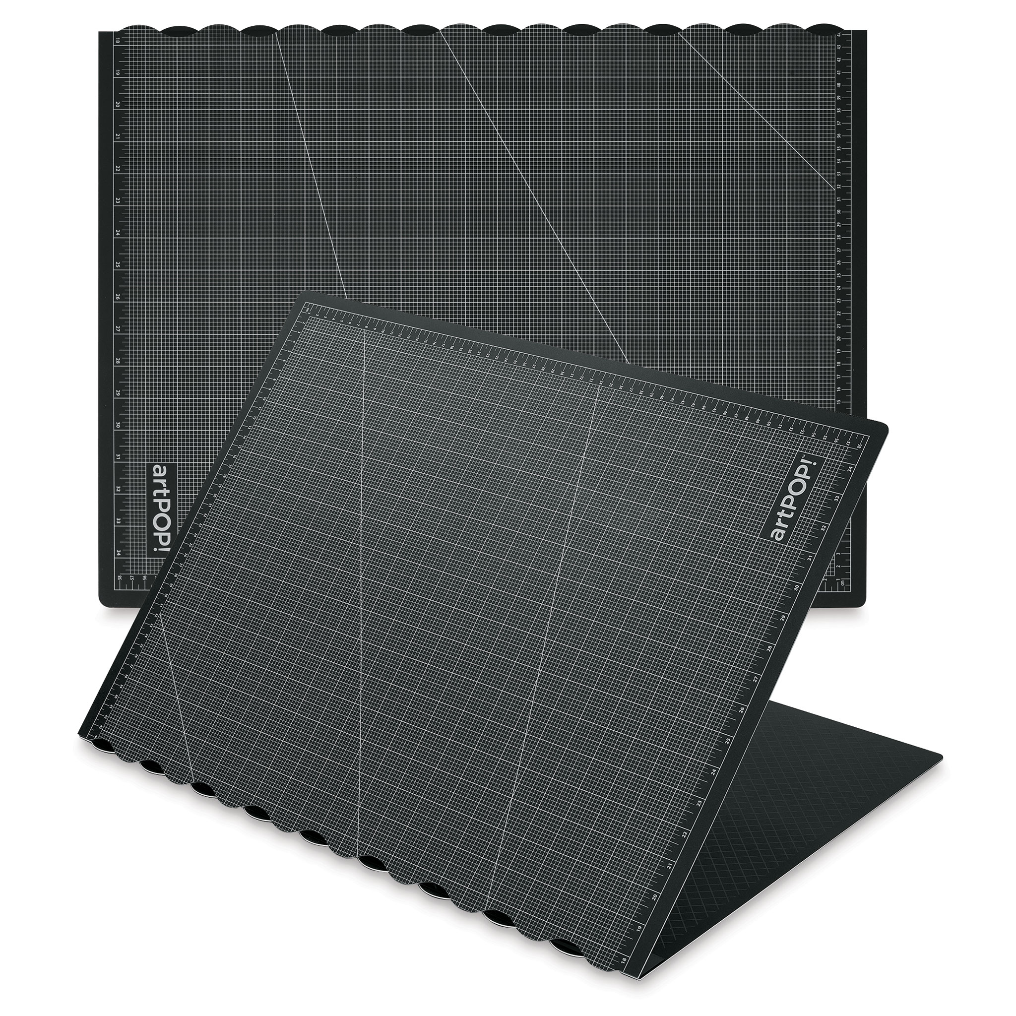 Jackson's : Grey Cutting Mats : Double Sided cm & Inch Grid