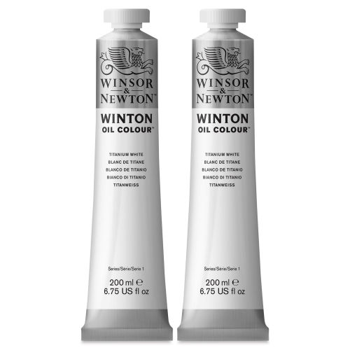 Winsor & Newton Winton Oil Paint, 6.75oz - Titanium White for sale online