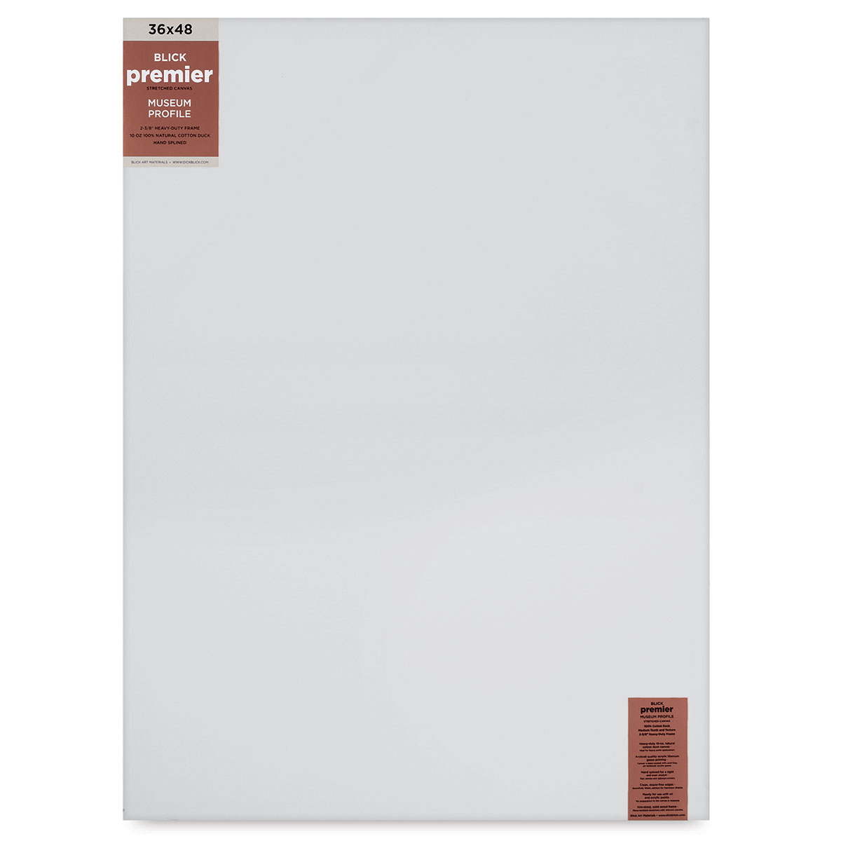 Blick Premier Stretched Cotton Canvas - Museum Profile, Splined, 36