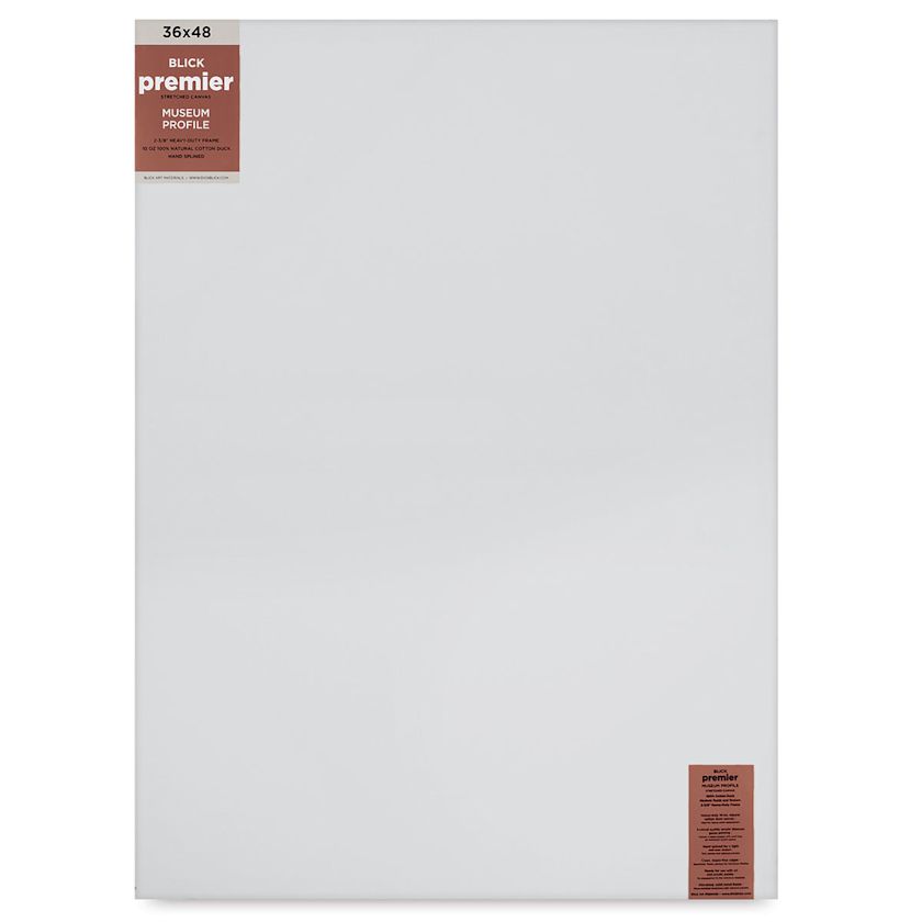 Blick Premier Stretched Cotton Canvas - Museum Profile, Splined, 36