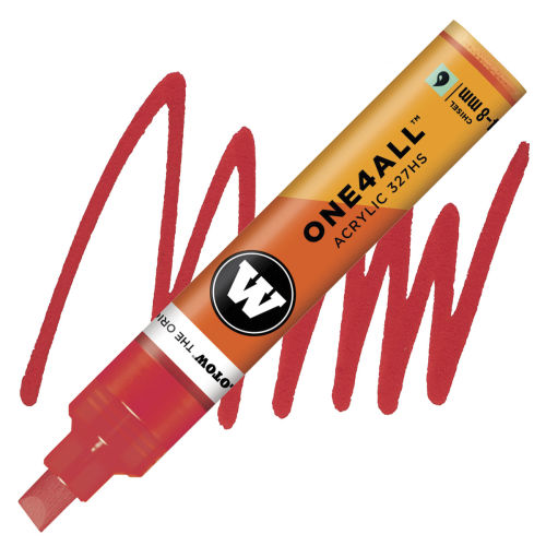 Molotow One4All Acrylic Markers - Assorted Colors, 2 mm, Set of 6