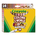 Crayola Colors of the World Markers - Set of 24