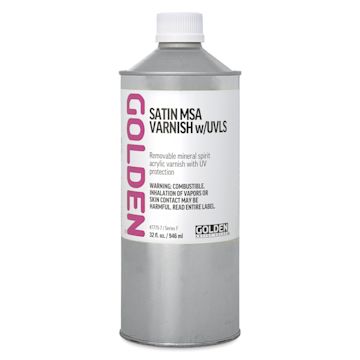 Open in modal - Golden MSA Varnish with UVLS - Satin, 32 oz