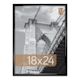 MCS Trendsetter Acrylic Poster Frame - 18" x 24" x 1/4", Black