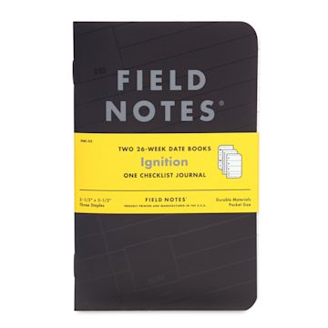 Open in modal - Field Notes Ignition Undated Pocket Planner Set, front cover