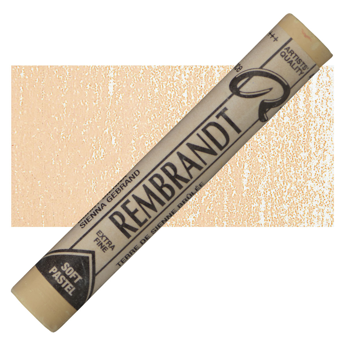 Rembrandt Soft Pastel - Burnt Sienna 411.9, Full Stick