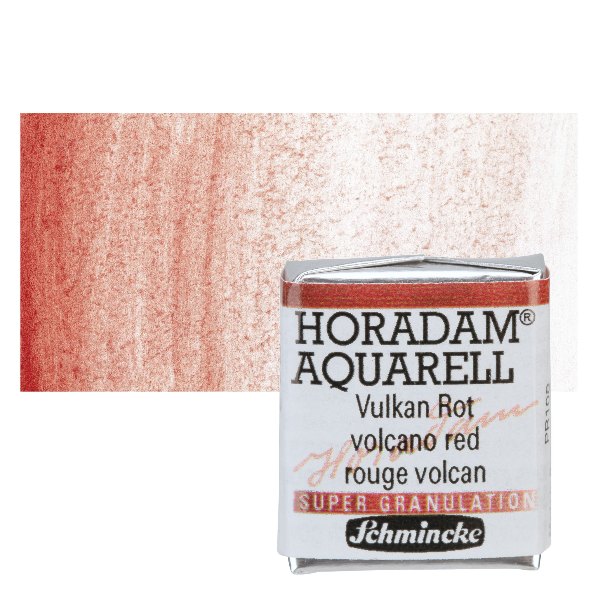 Schmincke Horadam Aquarell Artist Watercolor - Perylene Dark Red, Half Pan  