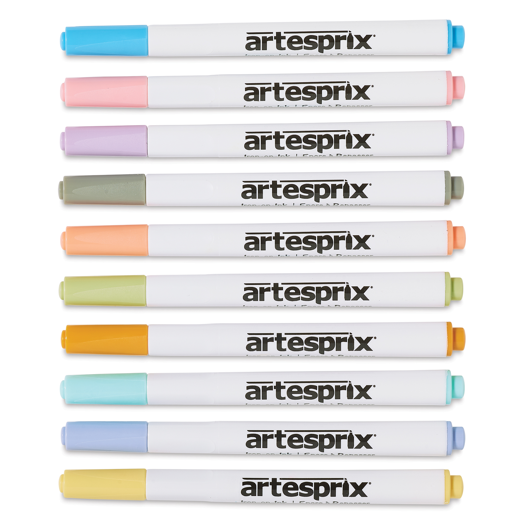 Artesprix Sublimation Markers - Fine-Tip, Set of 10 Basic Colors