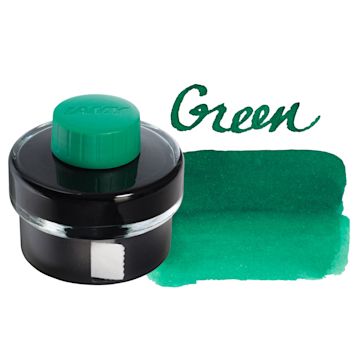 Open in modal - Lamy T52 Ink - Green, swatch and bottle