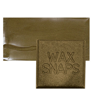 Enkaustikos Wax Snaps Encaustic Paints - Antique Gold Pearl, 40 ml cake