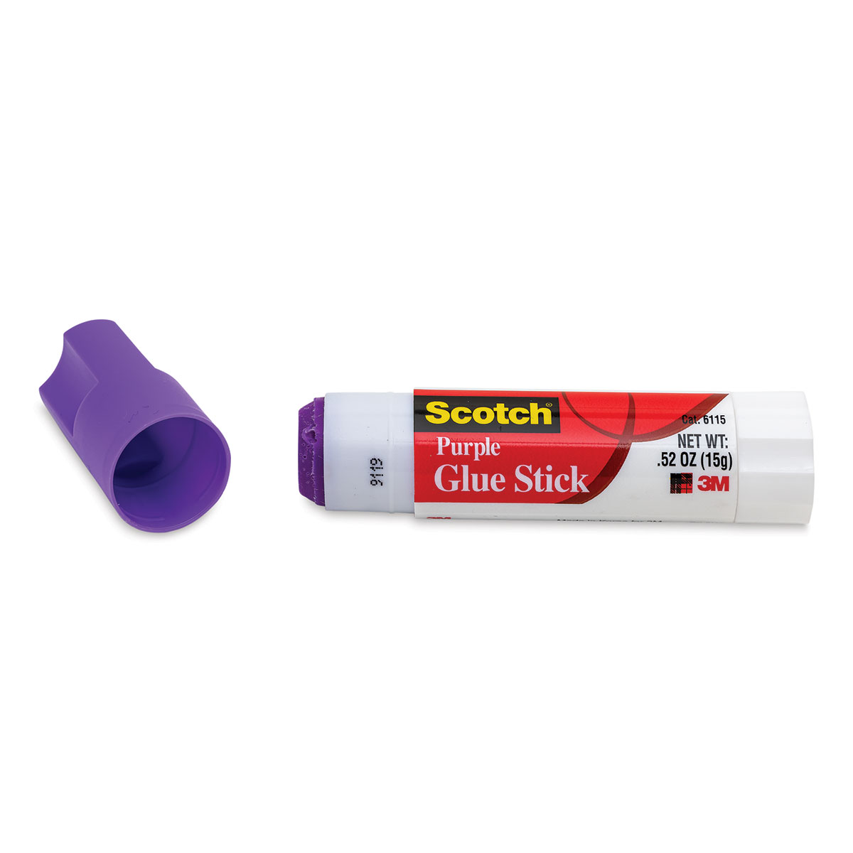 Scotch Glue Stick - .52 oz, Purple, Permanent