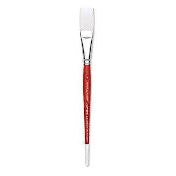 Open in modal - Winsor & Newton University Brush - One Stroke, Short Handle, 3/4"