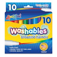 Liqui-Mark Washable Broadline Markers