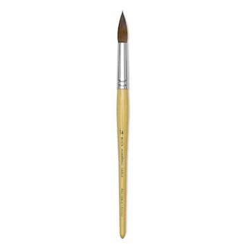 Open in modal - Blick Academic Sable Brush - Round, Natural Handle, Size 14