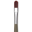 Da Vinci Forte Synthetic Brush - Filbert, Short Handle, Size 10