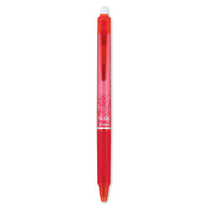 Pilot Frixion Erasable Gel Pen - Retractable, .5 mm, Red, Extra Fine