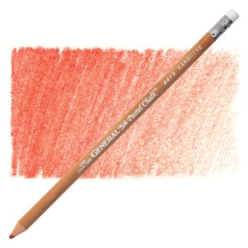 Open in modal - General's Pastel Chalk Pencil - Sanguine pencil and swatch