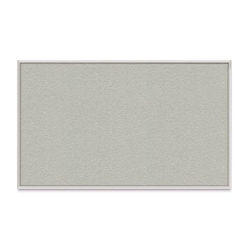 Open in modal - Ghent PremaTak Tackboard - 36" x 48", Silver, Vinyl, Aluminum Frame