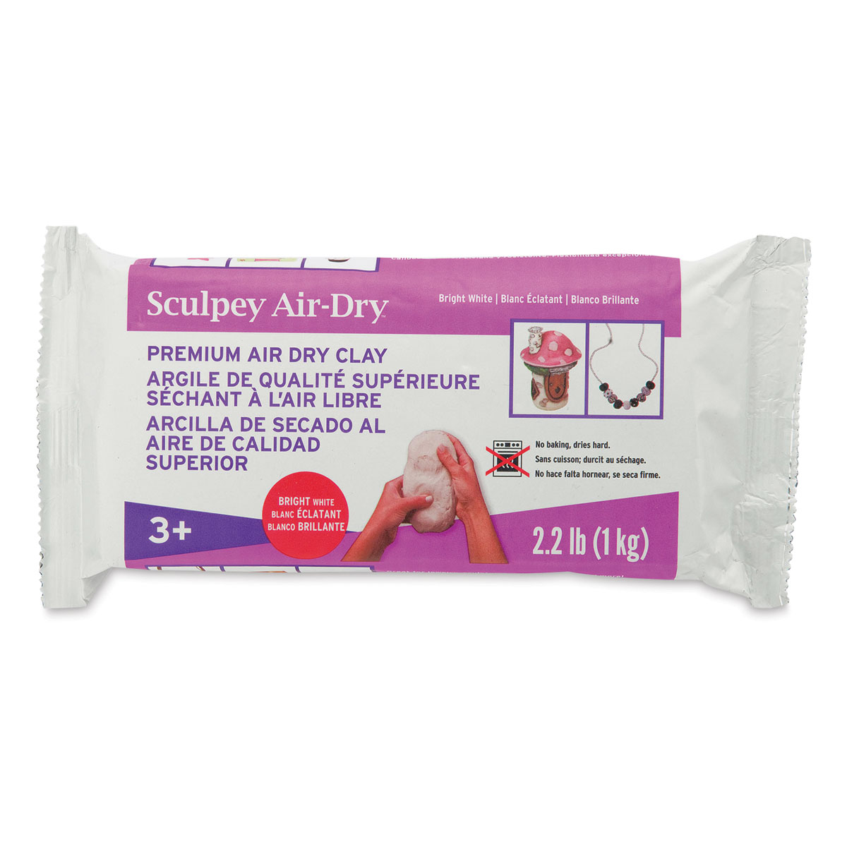 M00164 MOREZMORE Polyform Sculpey Air-Dry Polymer Clay Finish