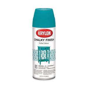 Krylon Chalky Finish Spray Paint - Tidal Blue