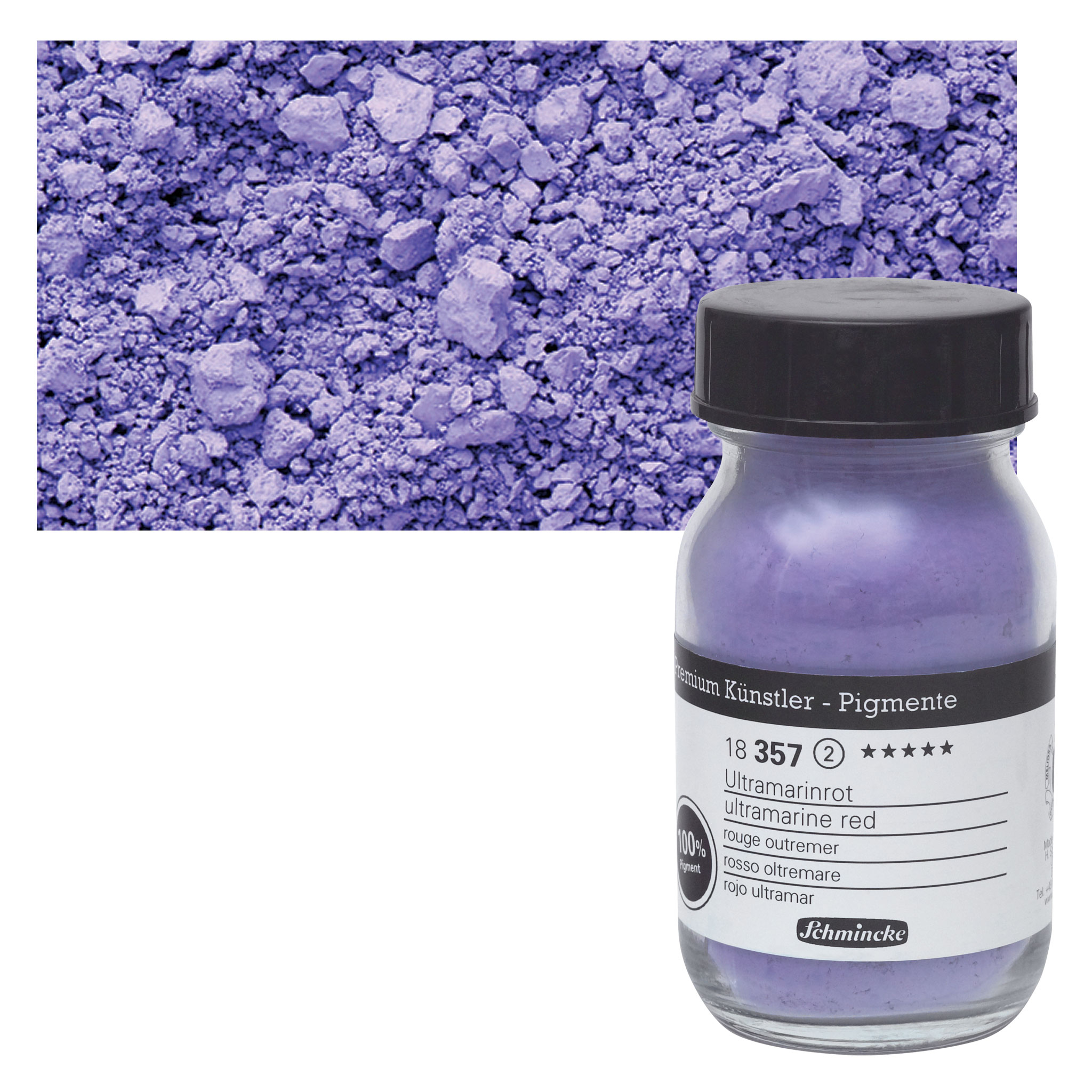 Schmincke Pigment - Azure Blue, 100 ml Jar