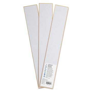 Open in modal - Aitoh Hosho Paper Shikishi Boards - 2-1/5" x 14-1/4", Pkg of 3, with packaging label