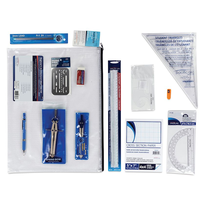 Basic Drafting Package Pacific Arc Beginner's Drafting Kit - Architect | BLICK Art Materials