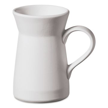 Open in modal - Mayco Stoneware Bisque Mugs - Flared Mug