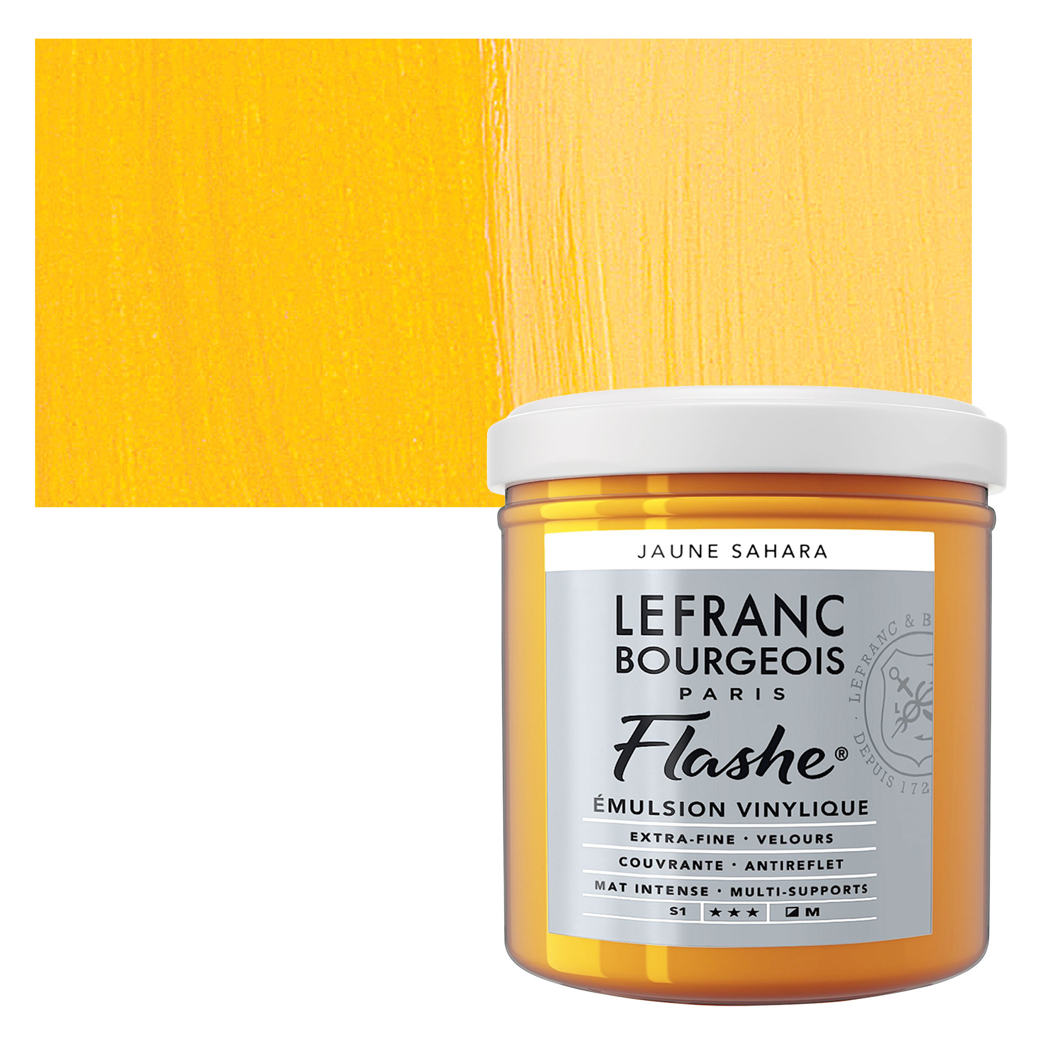 Lefranc & Bourgeois Flashe Vinyl Paint 125ml Naples Yellow