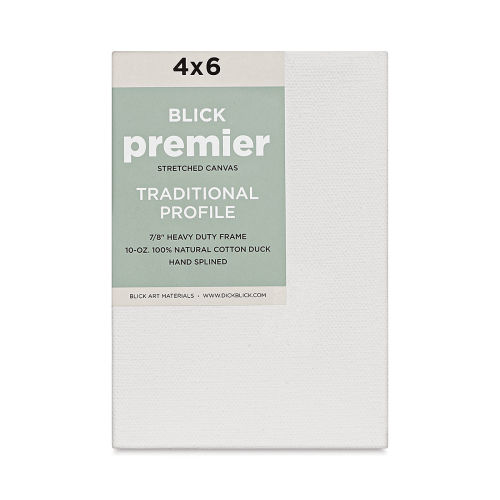 Blick Premier Stretched Cotton Canvas - Traditional Profile